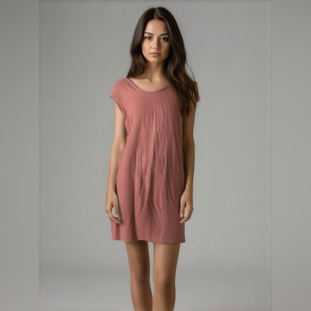 TMG Women's Size Small Pink T-Shirt Dress Size Medium